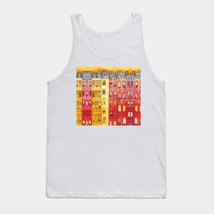 The Cats Sunset Townhouses Tank Top